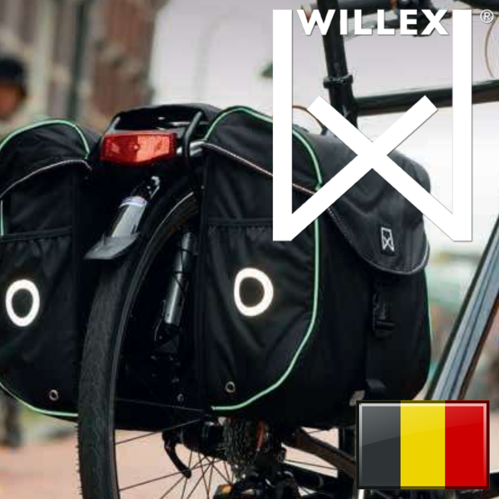 Willex is een Belgisch merk uit Temse en het levert mooie en degelijke fietstassen. Ze gaan prat op hun degelijke kwaliteit voor in het drukke stadsverkeer. Op alle fietstassen zitten er duidelijke reflecterende elementen zodat je goed opvalt in het dagelijkse verkeer. Ontdek dit Belgische merk in onze winkel.