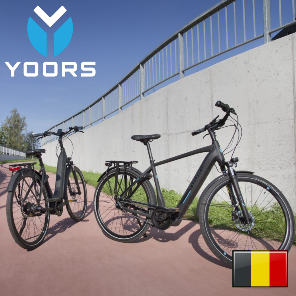 Yoors is een Belgisch fietsmerk is gespecialiseerd in elektrische fietsen. Ze bieden kwalitatieve elektrische stadsfietsen voor het dagelijkse gebruik. Ontdek dit Belgische merk in onze winkel.