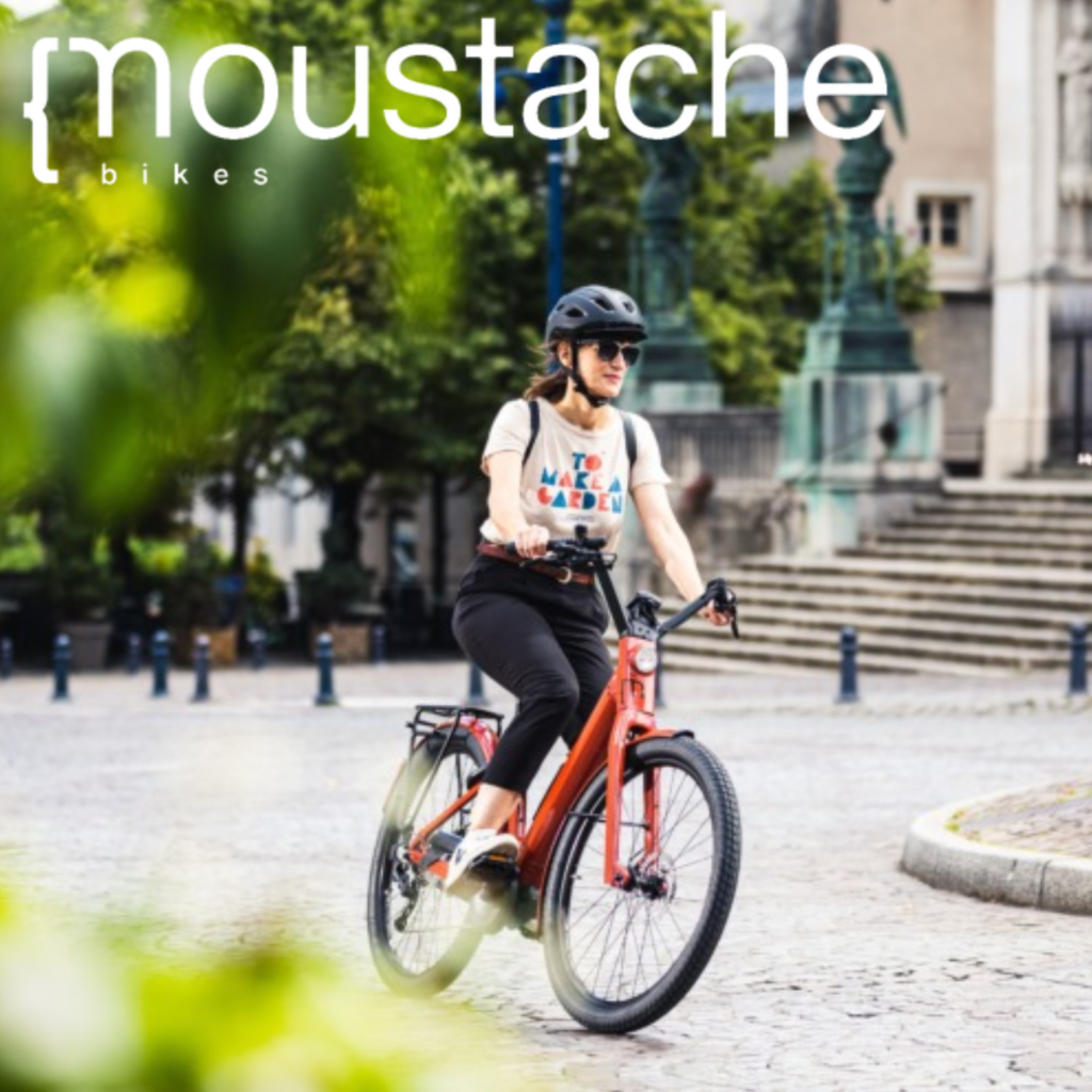 Moustache fietsen